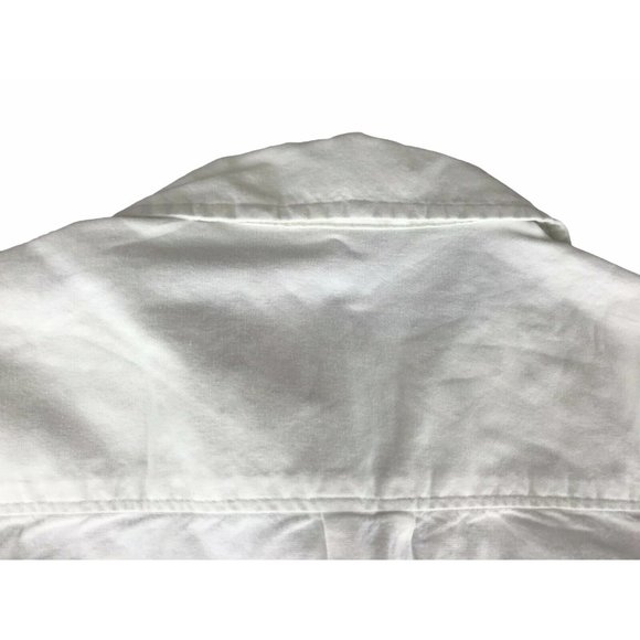 Gapkids S/P Small Button Down Collared Shirt White - Picture 5 of 7